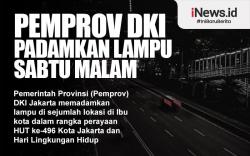 Infografis Pemprov DKI Padamkan Lampu Sabtu Malam Peringati Hari Lingkungan Hidup Sedunia