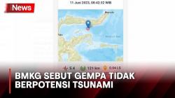 Gempa Magnitudo 5,4 Guncang Bone Bolango Gorontalo