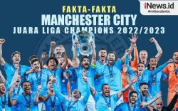 Infografis Manchester City Juara Liga Champions usai Kalahkan Inter Milan