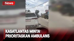 Viral, Pengendara Fortuner Putih di Singkawang Halangi Ambulans, Kasatlantas Buka Suara