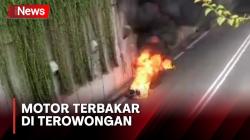 Motor Terbakar di Terowongan Kebayoran Lama Diduga akibat Korsleting