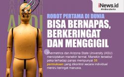 Infografis: Mirip Manusia, Ini Robot Pertama di Dunia yang Bisa Bernapas, Berkeringat, dan Menggigil 