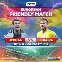 Laga Seru! Jerman Vs Ukraina di European Friendly Match 2023 Malam Ini, LIVE iNews