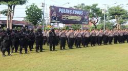 Polres Kudus Terjunkan Ratusan Personel Amankan Pilkades Serentak <