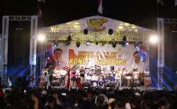 Sapa Relawan di Mojokerto, Prabowo Disambut Gemuruh dan Teriakan Presiden