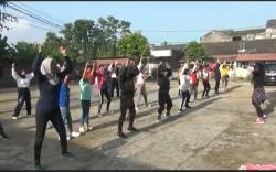 Kartini Perindo Palembang Senam Bersama Warga Sekaligus Sosialisasikan Program Partai 