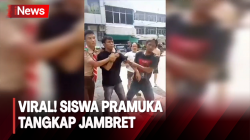 Siswa Pramuka Tangkap dan Selamatkan Jambret dari Amukan Warga di Kemayoran