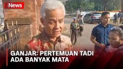 Disinggung Bahas Politik dengan Presiden, Ganjar: Pertemuan Tadi Ada 