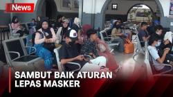 Merasa Tak Lagi Pengap, Penumpang Kereta Stasiun Pasar Senen Sambut Baik Aturan Lepas Masker