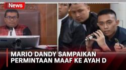Momen Mario Dandy Minta Maaf ke Ayah D