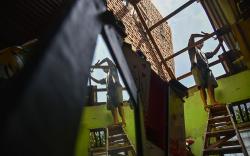 Angin Puting Beliung Hancurkan 128 Rumah di Kota Medan