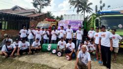 Sopir Truk di Sukabumi Semringah Dapat Bantuan dari Pendukung Ganjar