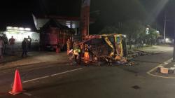 Kecelakaan di Sumenep, 2 Truk Tabrakan, 4 Orang Dilarikan ke Rumah Sakit
