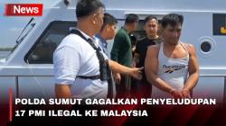 Polda Sumut Gagalkan Penyelundupan 17 PMI Ilegal ke Malaysia di Perairan Tanjung Balai