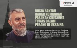 Infografis Rusia Bantah Komandan Pasukan Chechnya Tewas di Ukraina