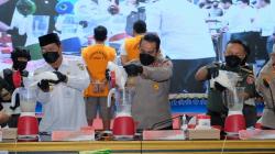 2 Tersangka Produksi Sabu di Banjarmasin Diduga Jaringan Internasional Kawasan Segitiga Emas