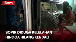 Dump Truk  Terguling,  Rumah dan Warung Tertimbun Pasir di Ciputat