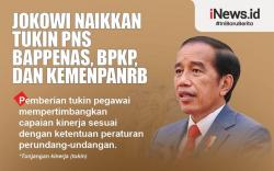 Infografis Jokowi Naikkan Tukin PNS Bappenas, BPKP, dan KemenPANRB