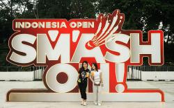 Antusiasme Badminton Lovers Nonton Indonesia Open 2023