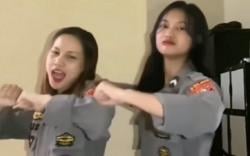 Viral Video 2 Cewek Joget Berseragam Polri, Polda Kalteng: Motifnya Iseng