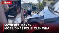 WNA AS Perusak Mobil Dinas Polisi Dideportasi, Polisi: Motif Perusakan untuk Minta Tolong