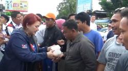 Partai Perindo Gelar Baksos di Bitung, Bagikan Aneka Sembako ke Masyarakat