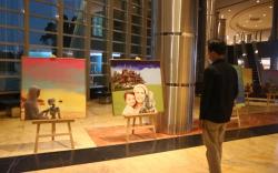 Pameran Lukisan Artificial Intelligence Denny JA di Taman Ismail Marzuki