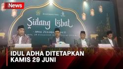 Pemerintah Tetapkan Iduladha Jatuh pada 29 Juni 2023