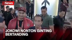 Nonton Indonesia Open 2023 di Istora Senayan, Jokowi Doakan Ginting Menang