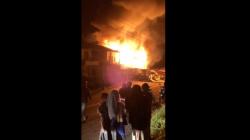 Kebakaran di Bener Meriah Aceh, 4 Rumah Ludes Dilalap Api