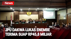 Terkait Proyek di Papua, JPU Dakwa Lukas Enembe Terima Suap dan Gratifikasi Rp45,8 Miliar