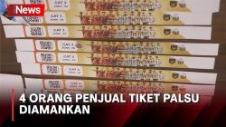 Jual Tiket Palsu Indonesia vs Argentina, 4 Orang Diamankan Polisi