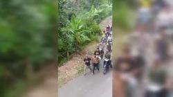 Tertangkap Basah Curi Tabung Gas di Rumah Kosong, Resividis Diarak Massa