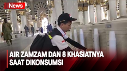 Dikonsumsi 1 Juta Gelas Setiap Hari, Ini Khasiat Air Zamzam bagi Tubuh