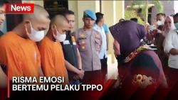 Begini Ekspresi Mensos Risma saat Bertemu Pelaku Perdagangan Anak di Pandeglang