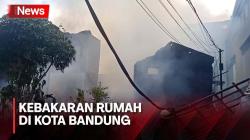 7 Rumah Warga di Kota Bandung Dilahap Api, 15 Unit Damkar Diterjunkan<