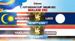 Malaysia Vs Laos dan Thailand Lawan Yaman di AFC U17 Asian Cup 2023 Malam ini Live di iNews