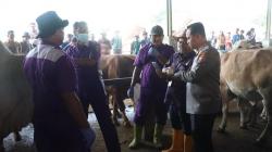 Jelang Idul Adha, Polres Jepara Turut Pantau Kesehatan Hewan Kurban