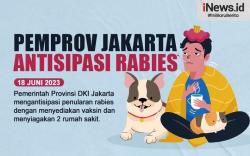 Infografis Pemprov Jakarta Antisipasi Rabies