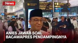 Ditanya Penentuan Nama Bacawapres, Ini Jawaban Anies Baswedan