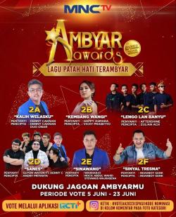 Intip Deretan Fakta Menarik Lagu Patah Hati Terambyar di Ambyar Awards 2023