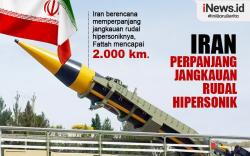 Infografis Iran Perpanjang Jangkauan Rudal Hipersonik