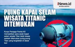 Infografis Kapal Selam Titan Meledak, Seluruh Penumpang Tewas