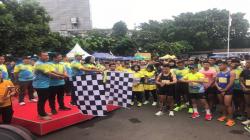 Polrestabes Bandung Fun Run 7,7 Km Meriahkan HUT ke-77 Bhayangkara<
