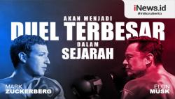 Infografis Pertarungan Musk-Zuckerberg Duel Terbesar dalam Sejarah