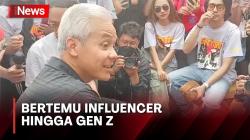 Ganjar Pranowo Bertemu Influencer hingga Gen Z, Berbincang dan Tukar Pikiran