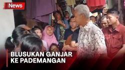 Blusukan Bacapres Ganjar Pranowo ke Pademangan Barat, Disambut Meriah Warga