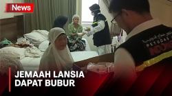 Jelang Armuzna, Petugas Haji Siapkan 'Bubur Cinta Lansia'