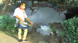  Respons Cepat Permintaan Warga Kendal, DPW dan DPD Partai Perindo Fogging di 12 RT 