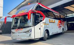 PO EKA Rilis Bus Patas Bodi Legacy SR3 XHD Prime dari Karoseri Laksana, Intip Kemewahannya 